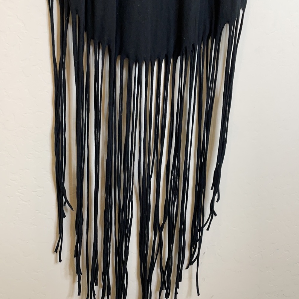 Wildfox fringe summer tee top XS oversized 🐝 - Picture 3 of 6